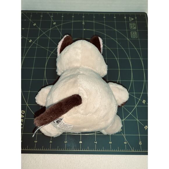 Unipak 5" Plumpee Cat Siamese Stuffed Plush Animal Personality Fun Plush EyeLids - Picture 10 of 11